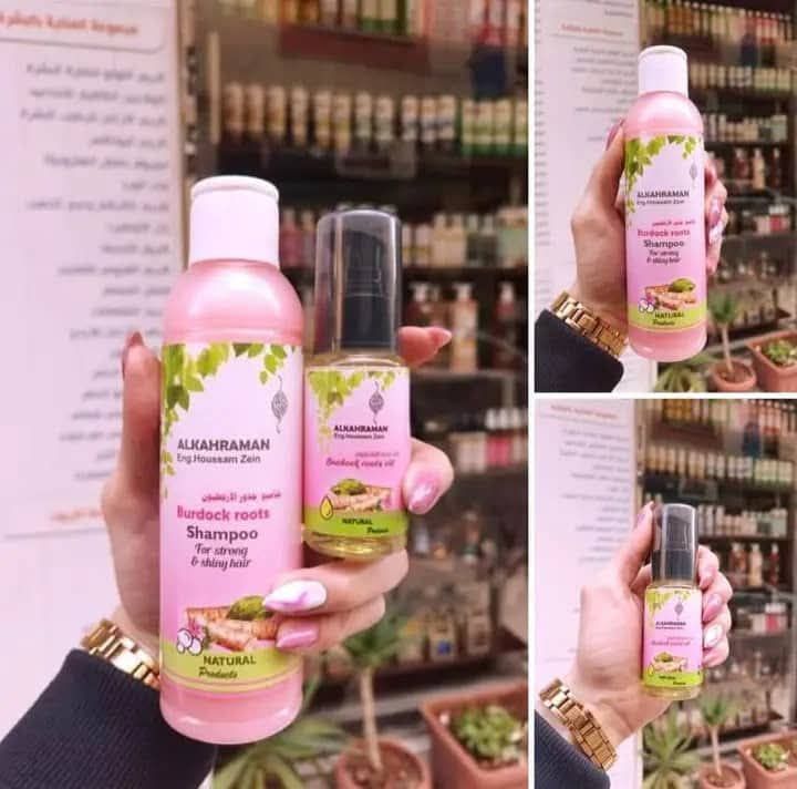 زيت وشامبو جذور الأرقطيون