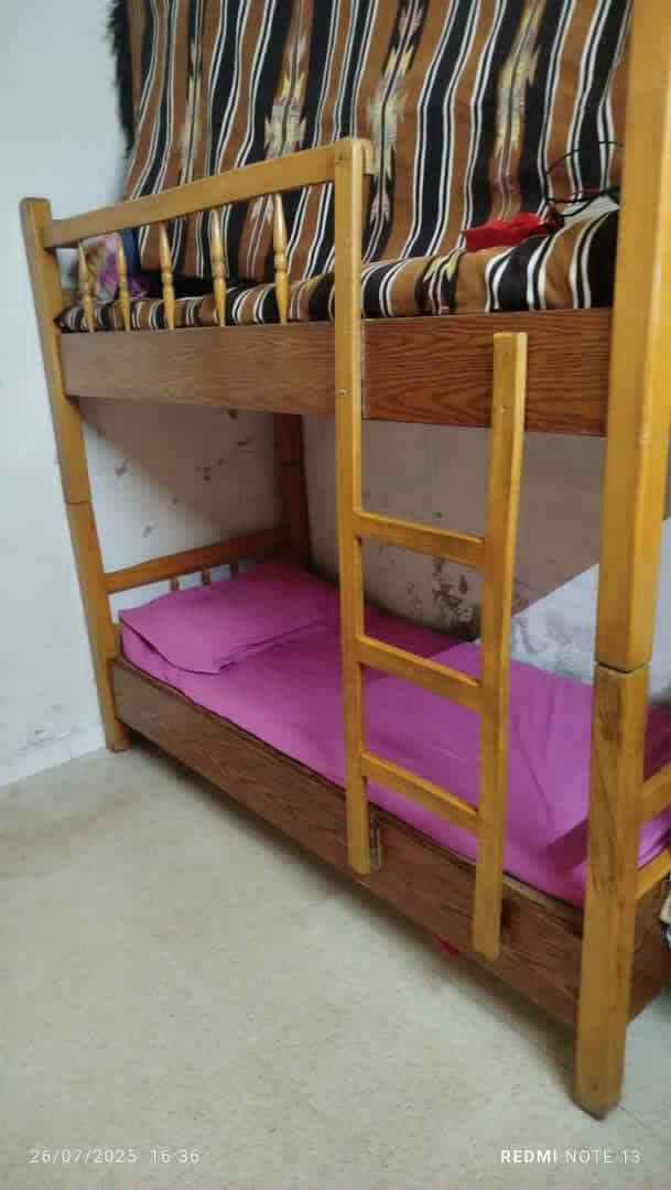 تخت طابقين زان