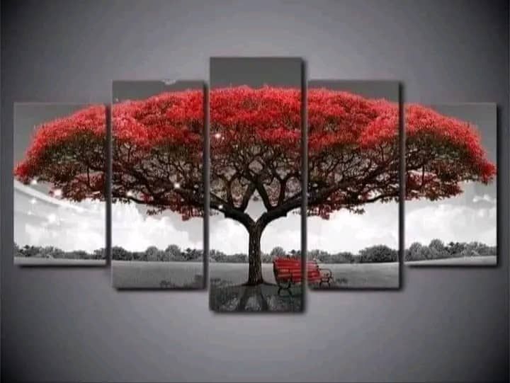 تابلو صور 5 قطع