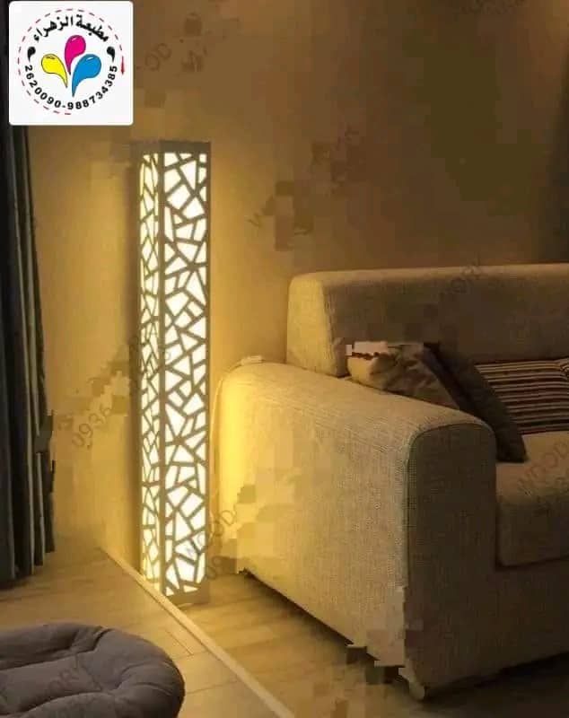 لمبدير خشبي مضيء