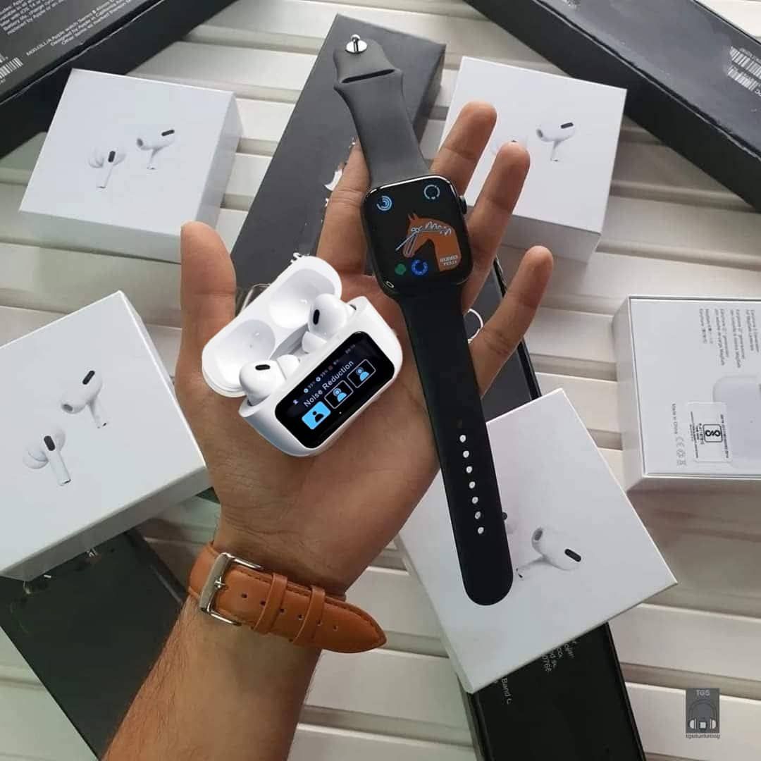 ساعه +سماعات